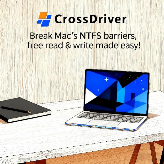 Mac存不了NTFS U盘？CrossDriver一招解决
